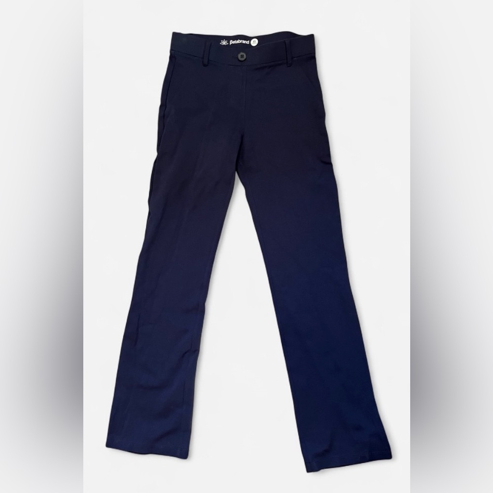 Betabrand Navy Blue Yoga Dress Pants Size XS Petite